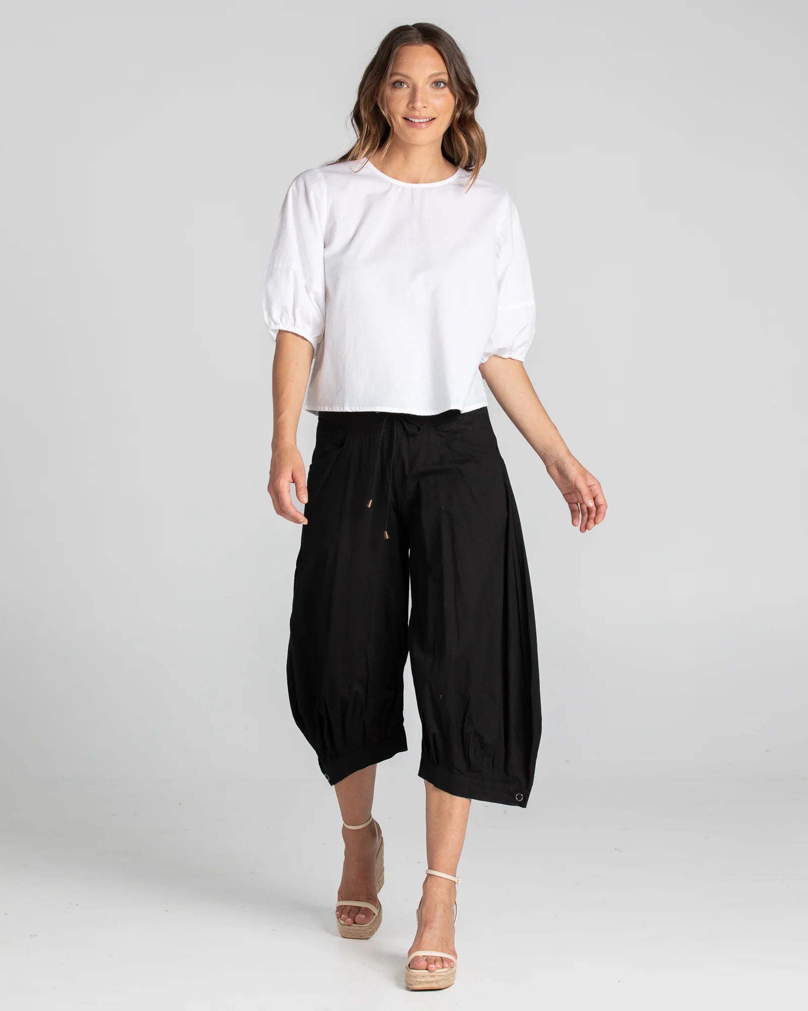 Guru Pant Basic Black Bottoms Boom Shankar