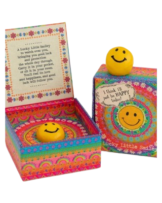 Token Lucky Charms Smile Gifts and Accessories Natural Life