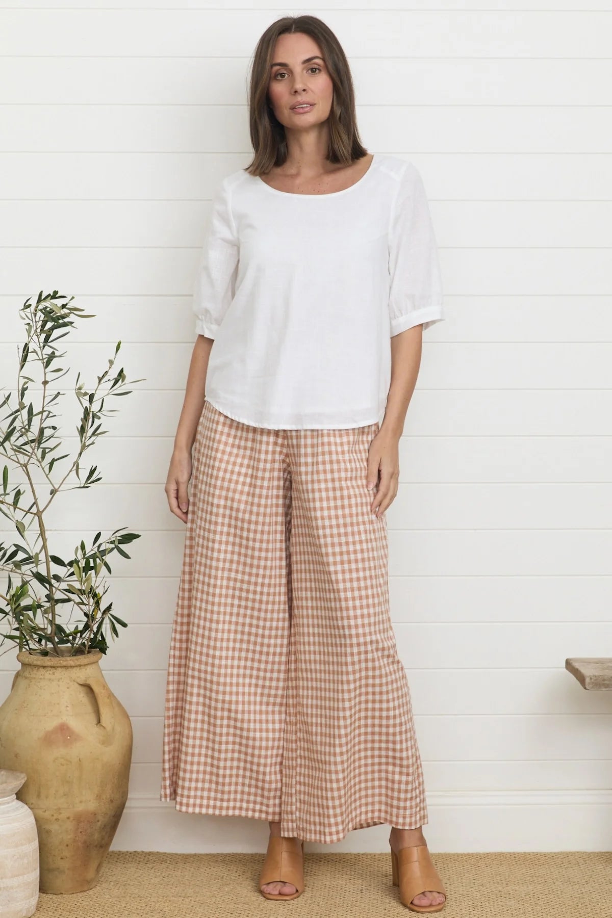 Gigi Top White Tops MahaShe