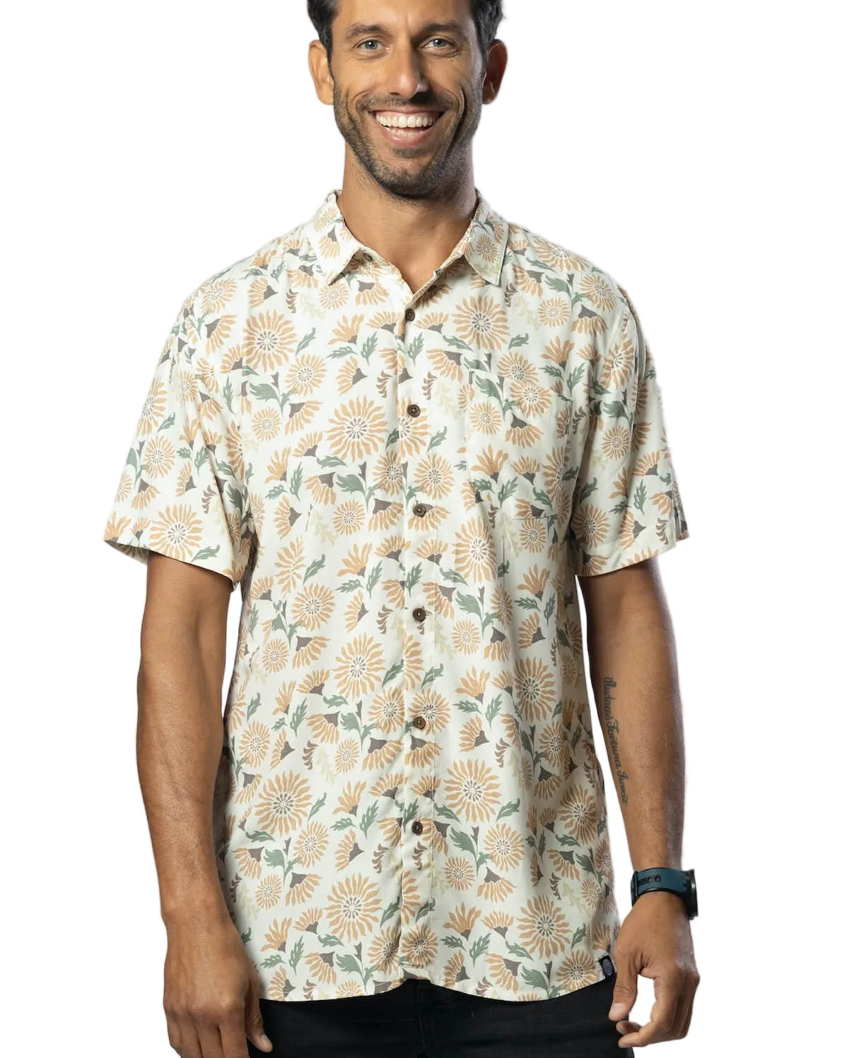 Sunflower Mens Shirt Mens Tops Skumi