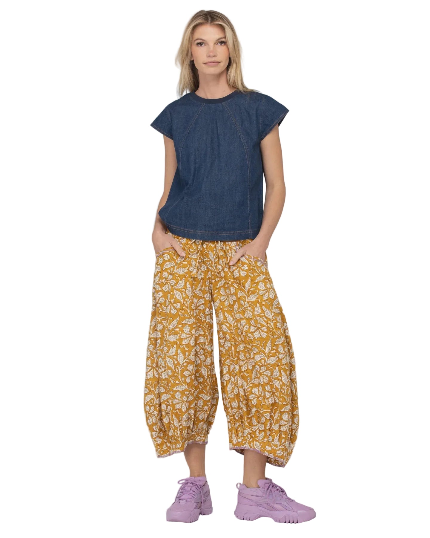 Guru Pant Izumi Mustard Bottoms Boom Shankar 6