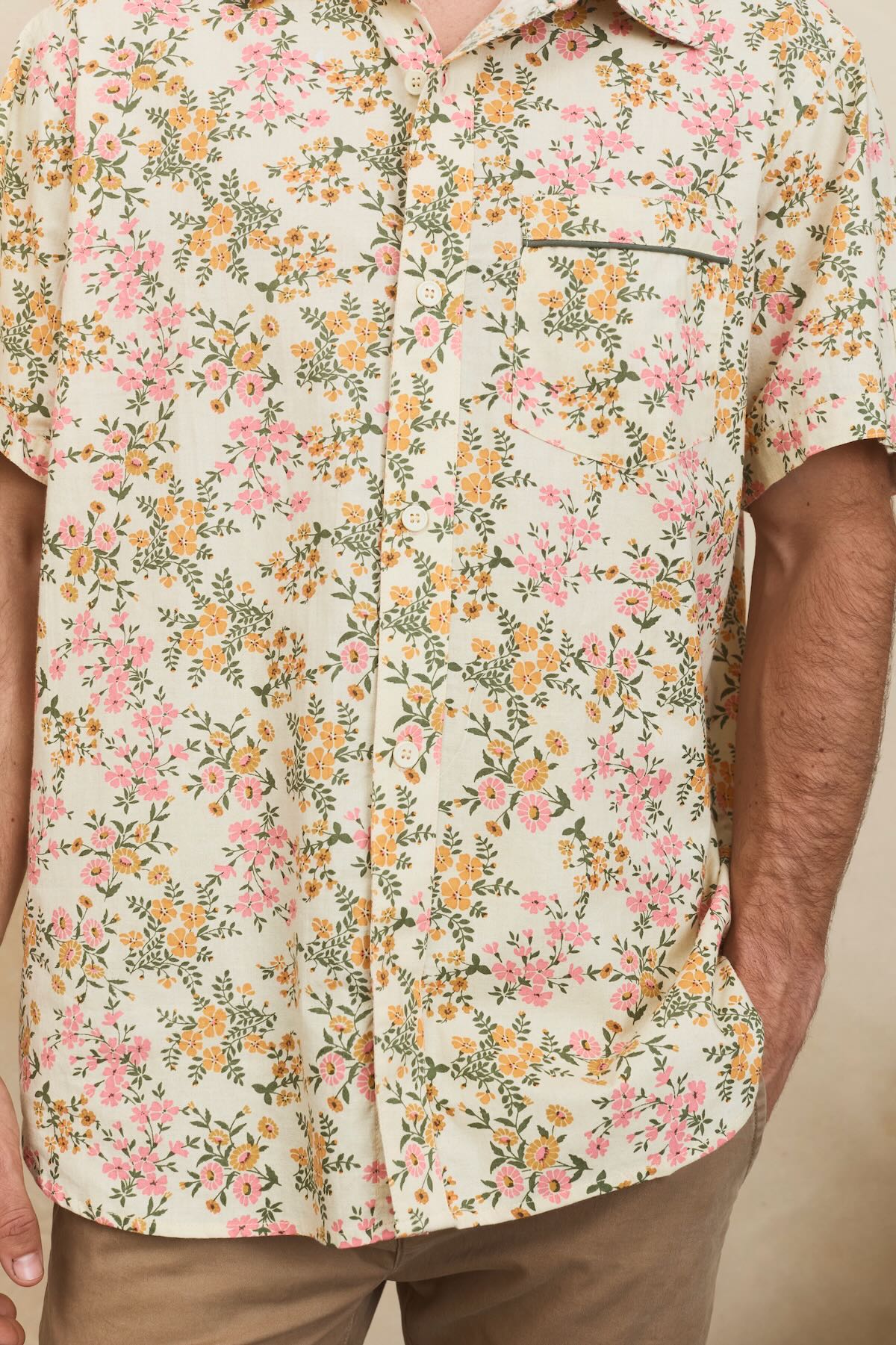 Mens Shirt Fleur Mens Tops MahaShe