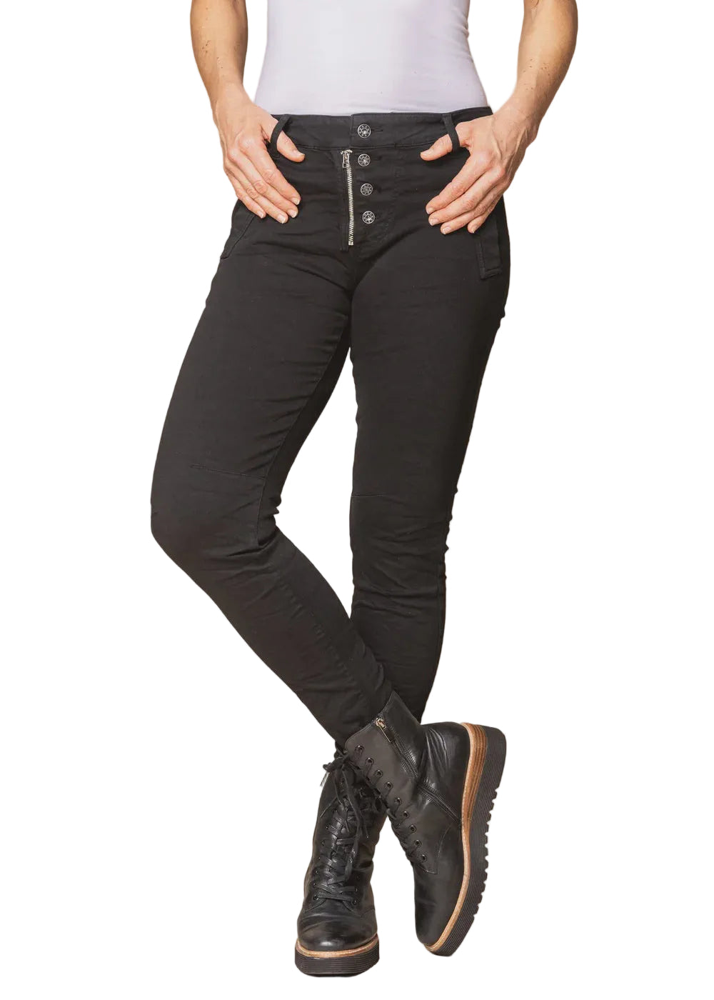 Nessie Pants in Black Bottoms Imagine