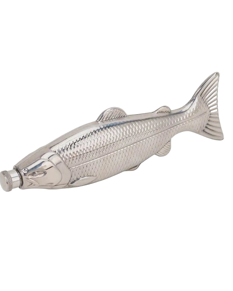 AT Mens Fish Hip Flask 130ml Gifts and Accessories Annabel Trends
