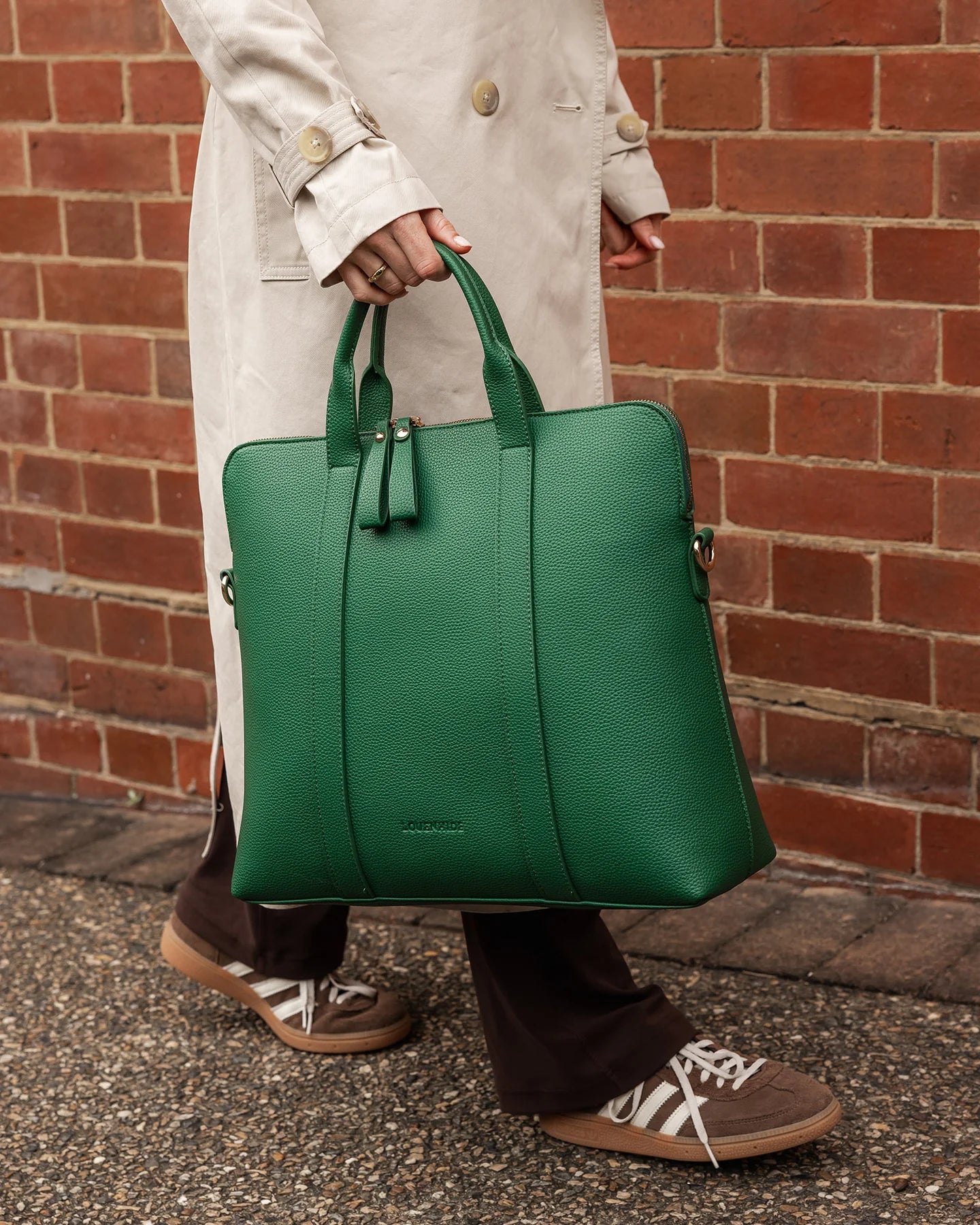 Rhodes Laptop Bag Green Bags and Purses Louenhide