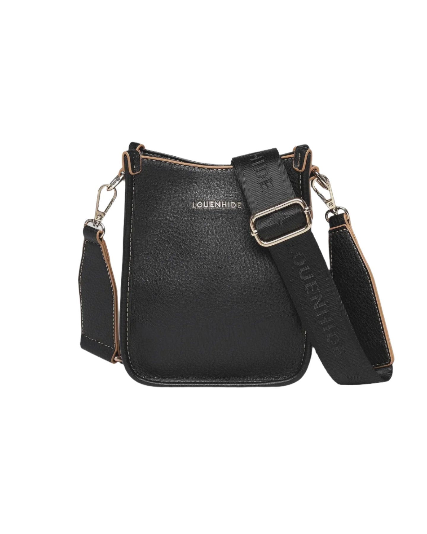 Parker Phone Crossbody Bag Black Bags and Purses Louenhide