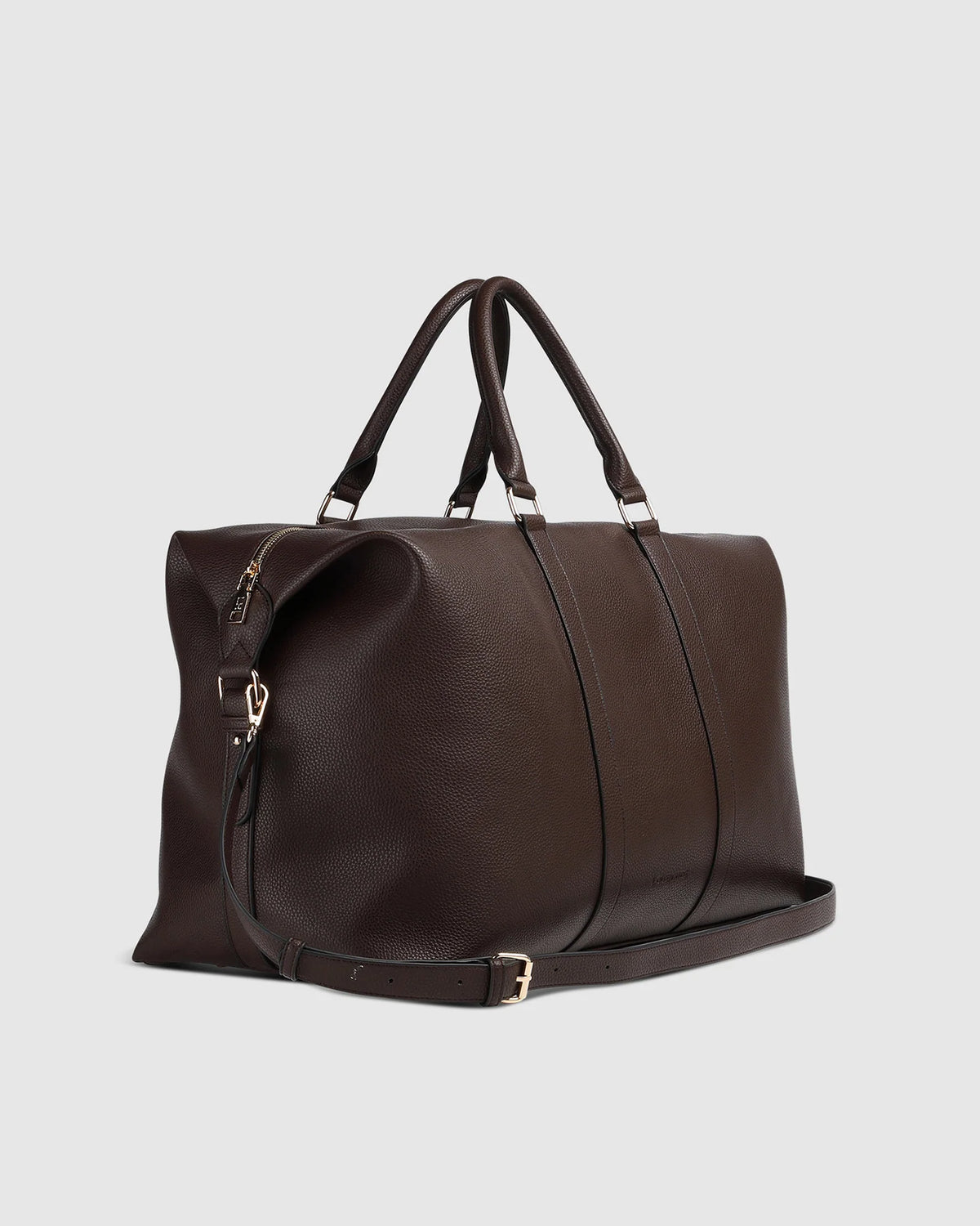 Boston Weekender Travel Bag Chocolate Bags and Purses Louenhide