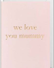 Waterlyn We Love You Mummy Cards and Wrap Waterlyn