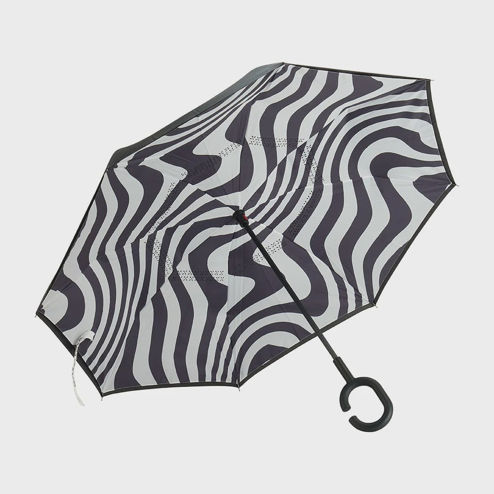 Reverse Umbrella Hypnotic Swirl Umbrellas Annabel Trends