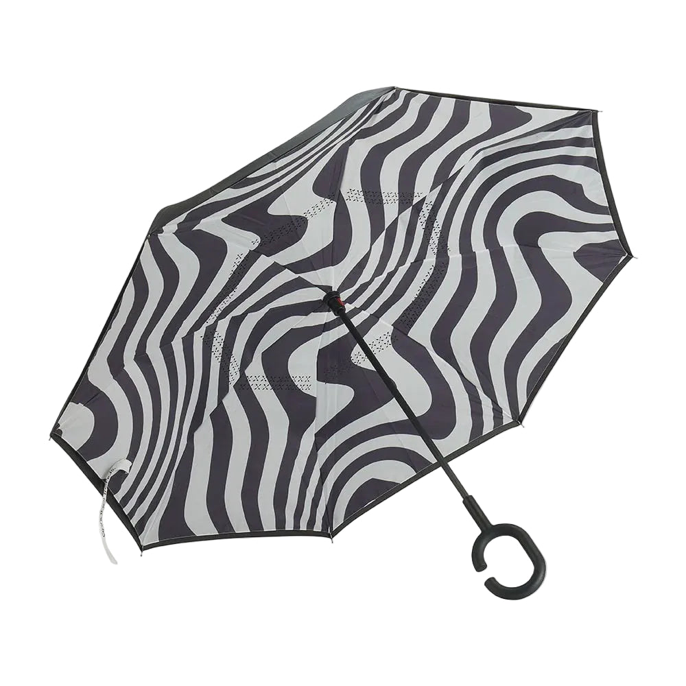 Reverse Umbrella Hypnotic Swirl Umbrellas Annabel Trends