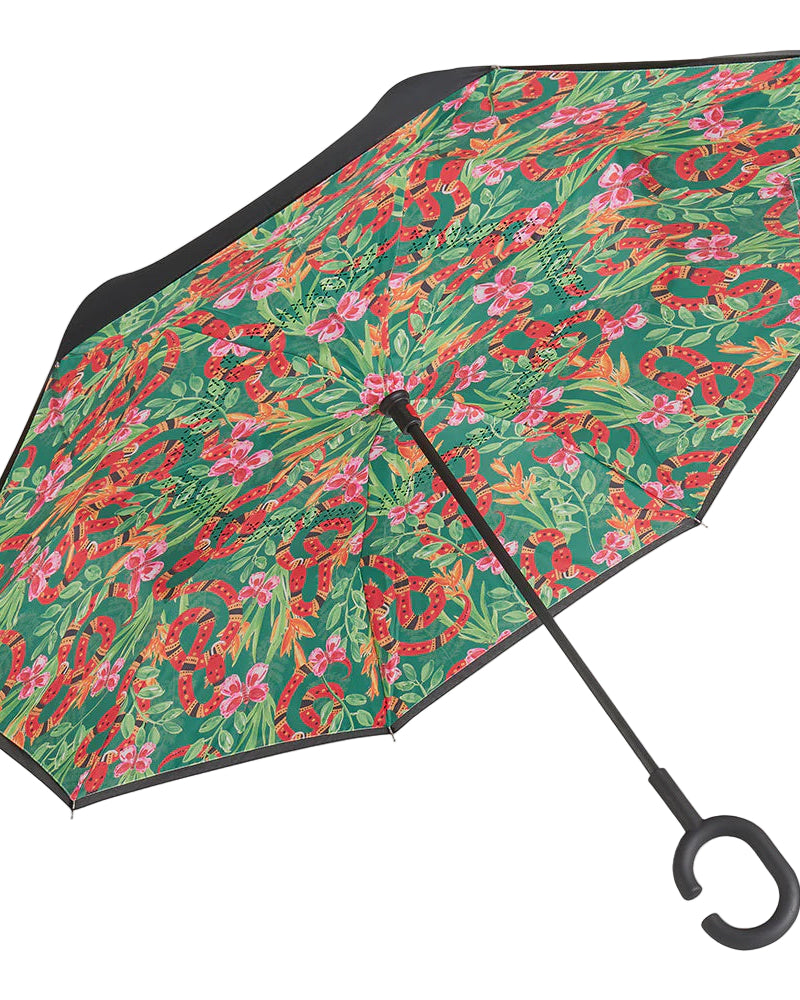 Reverse Umbrella Jungle Snake Umbrellas Annabel Trends