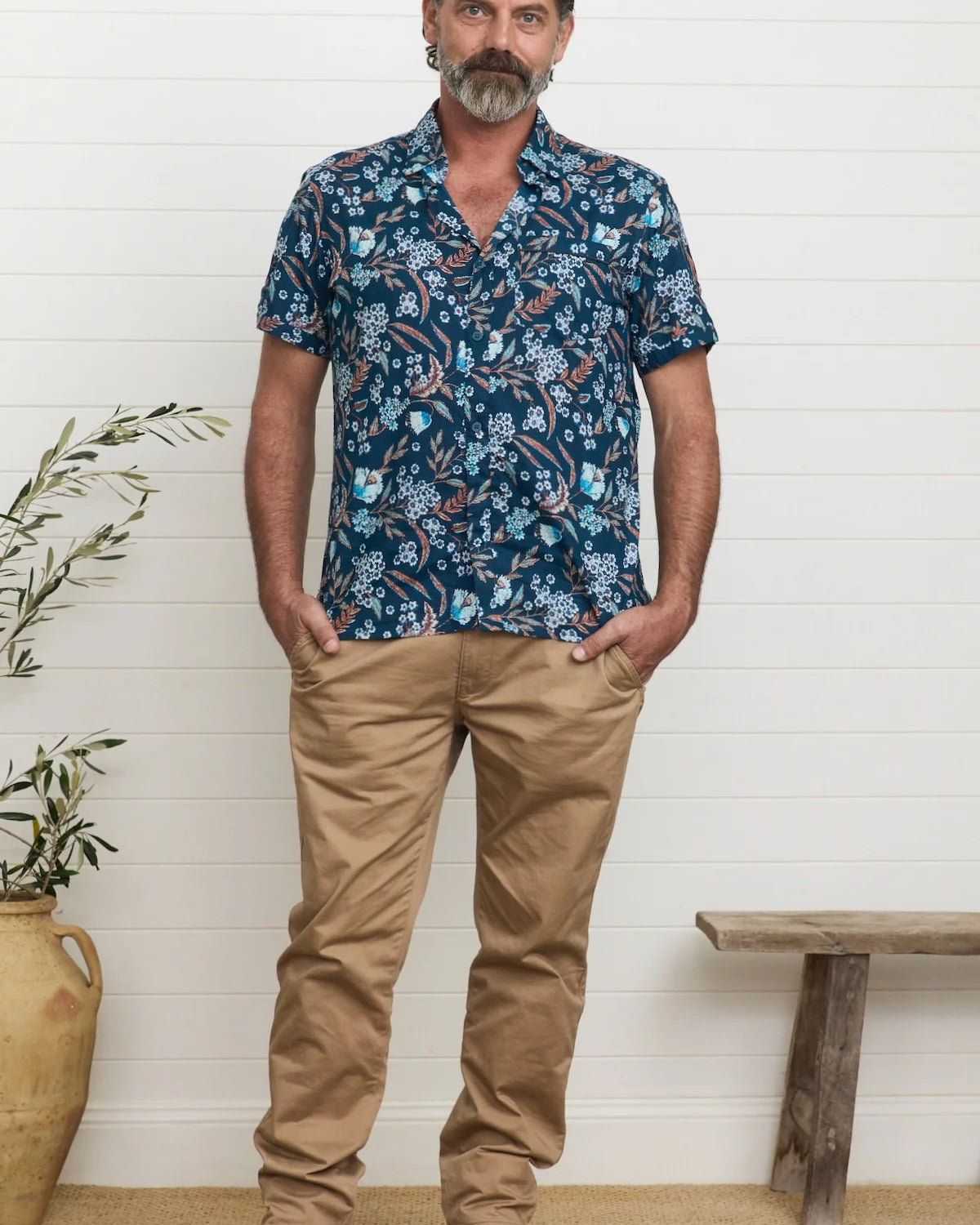 Mens Shirt Bellflower - Global Free Style
