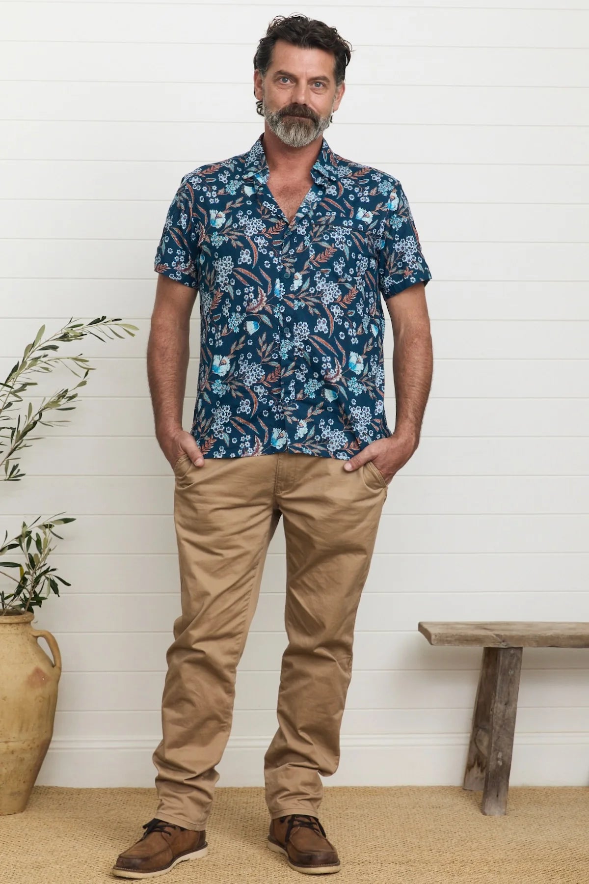 Mens Shirt Bellflower - Global Free Style