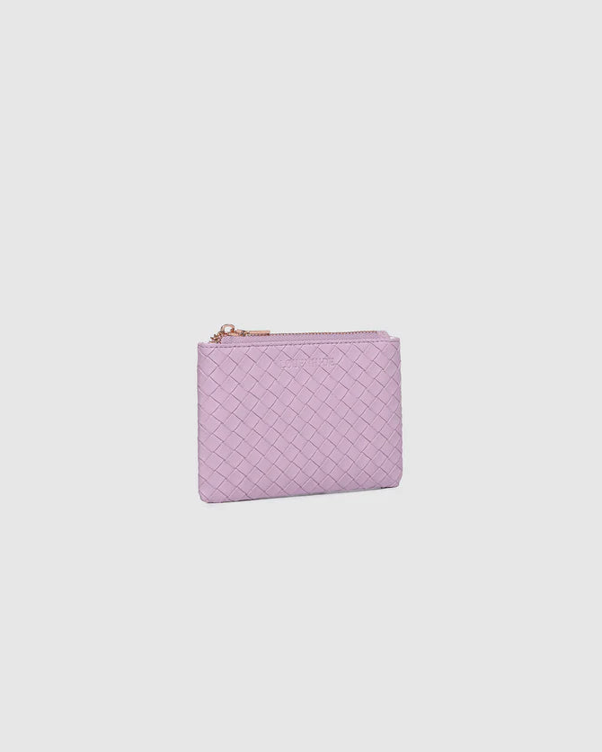 Kuta Purse Woven Lilac Bags and Purses Louenhide