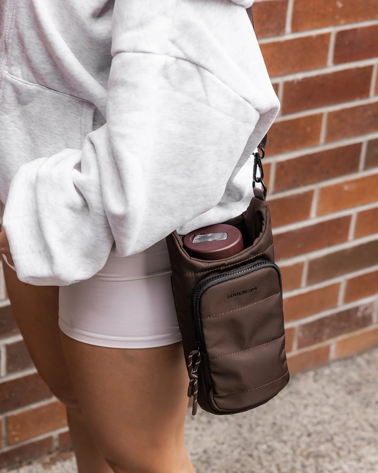 Miami Water Bottle Bag Chocolate Bags and Purses Louenhide