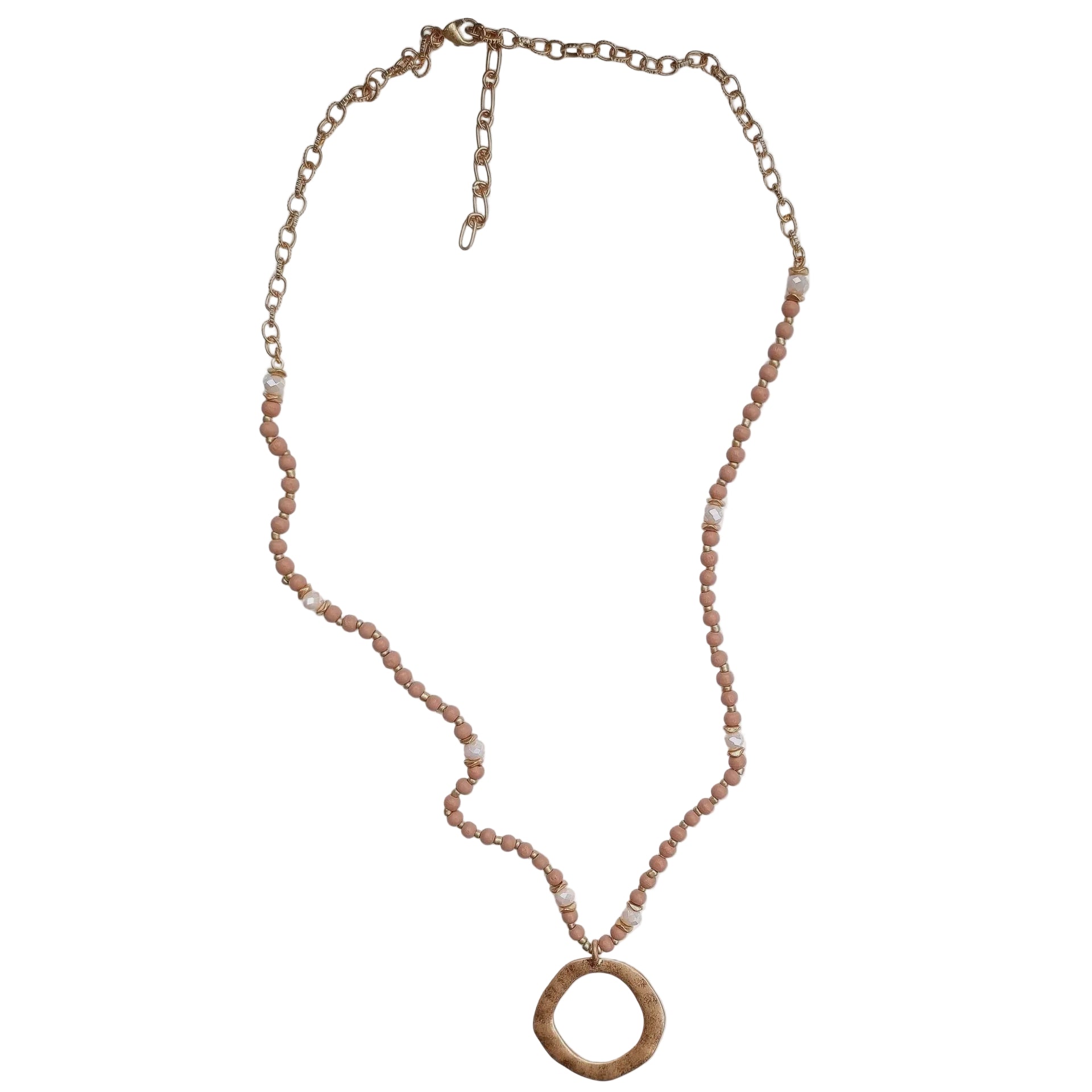 Nicolette Necklace 1901-01-9BPEACH Necklaces Zoda