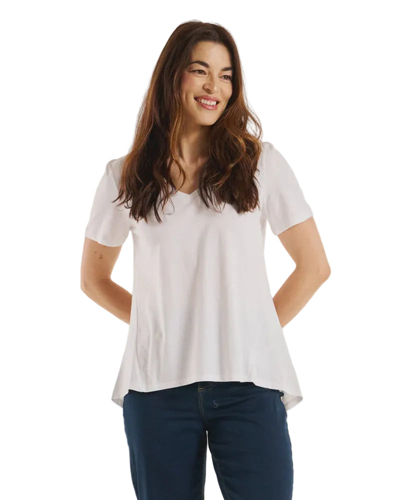 Luella Tee White Tops Betty Basics 6