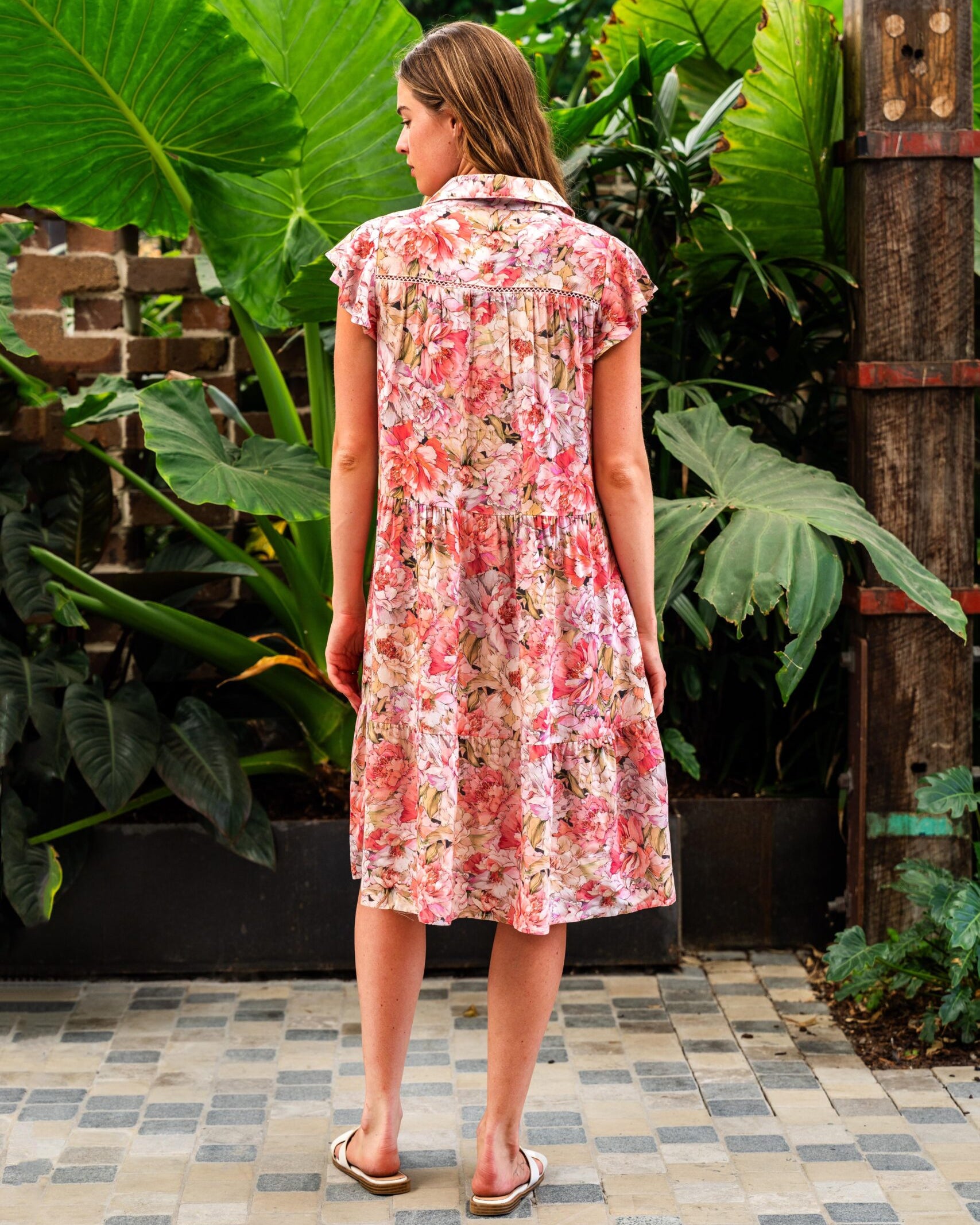 Jazmin Dress Pink Floral Dresses Boho