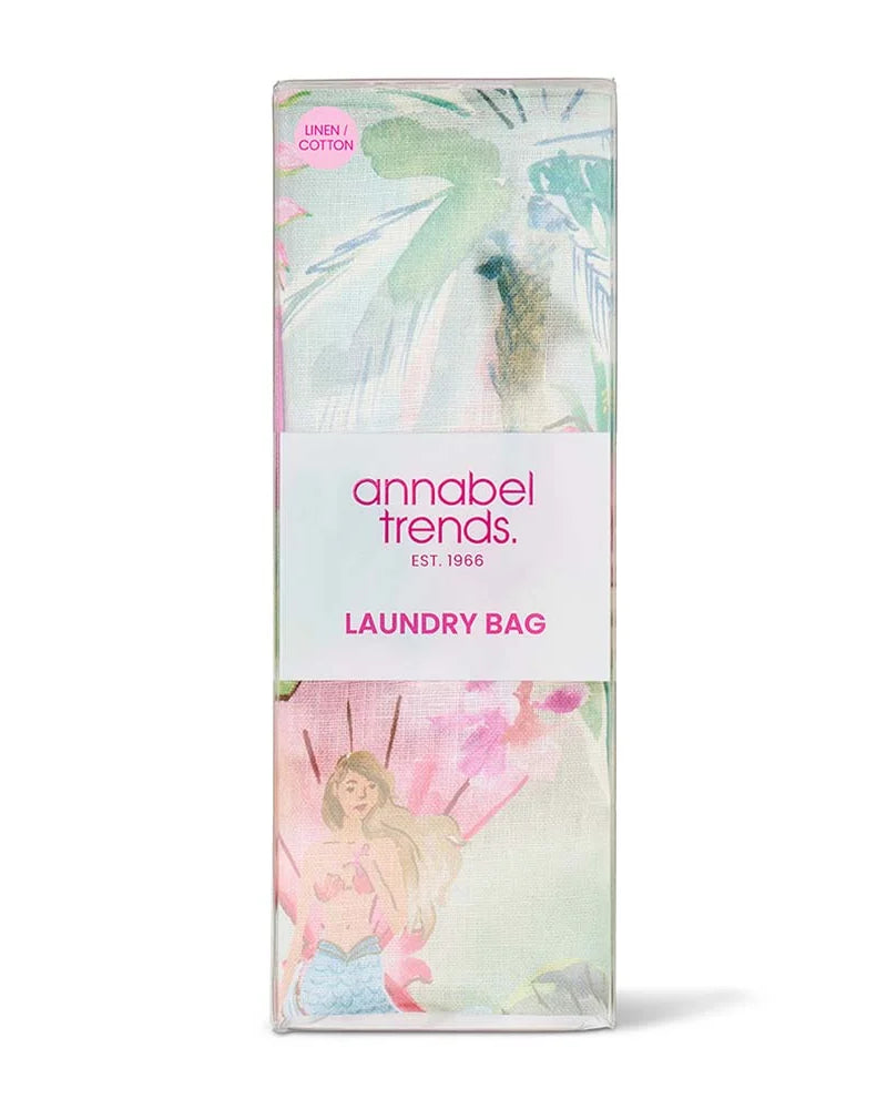 Laundry Bag Linen Cotton Tiki Island Gifts and Accessories Annabel Trends