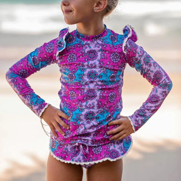 Ruby Girls Rash Guard Set Kids Dresses Fernleigh Avenue