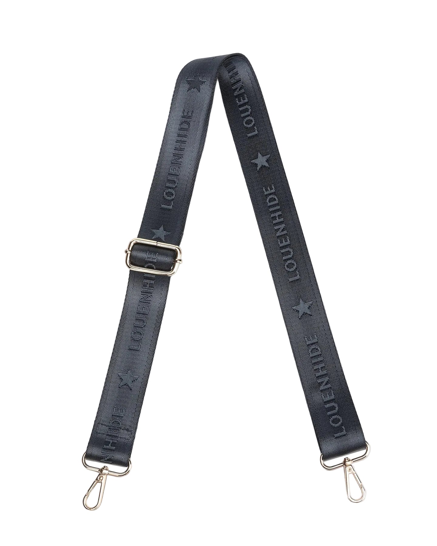 Logo Bag Strap Navy Bags and Purses Louenhide