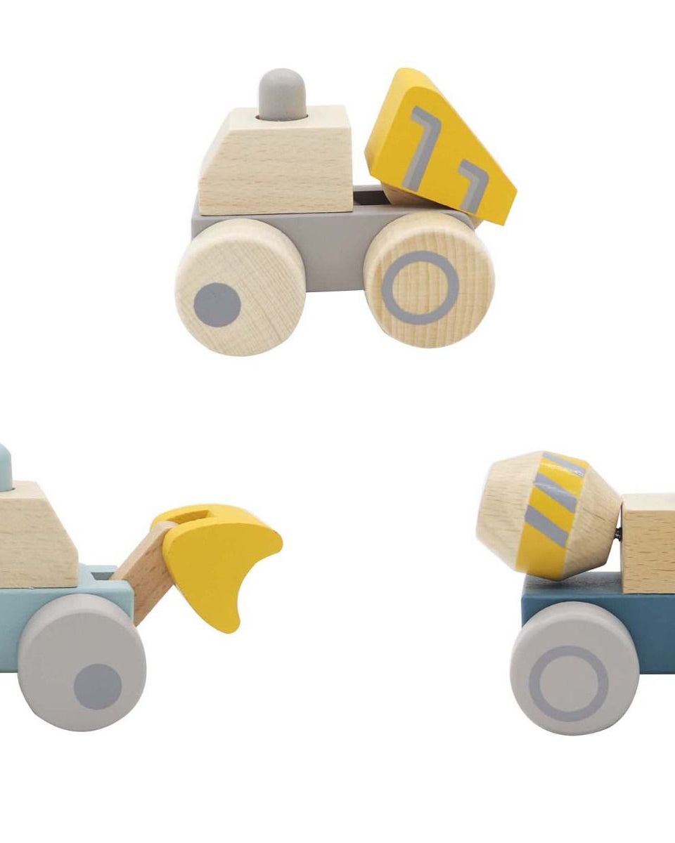 Wooden Squeaky Trucks Gifts and Accessories ToysLink Cement Truck
