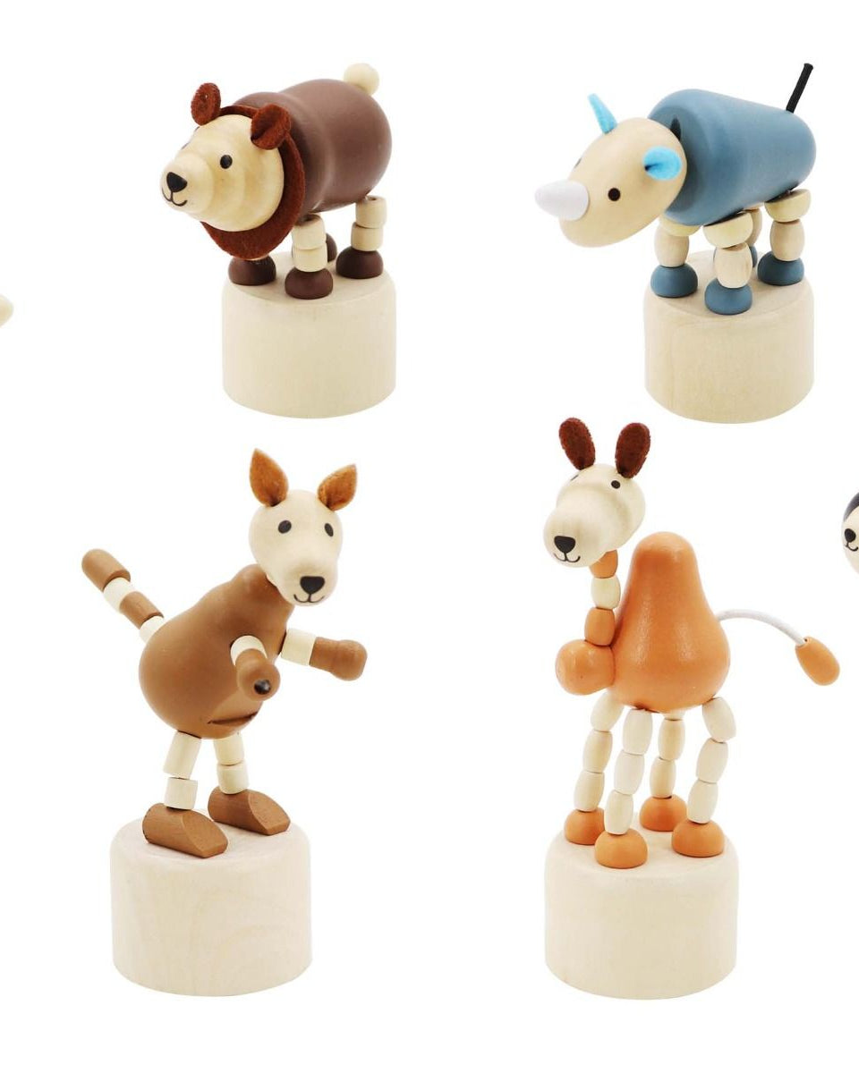 Wooden Press Toys-Animal Around the World Gifts and Accessories ToysLink Bear