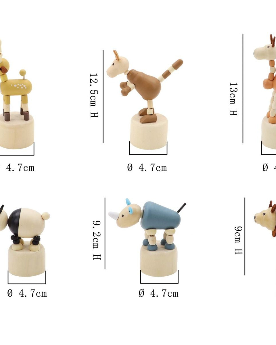 Wooden Press Toys-Animal Around the World Gifts and Accessories ToysLink