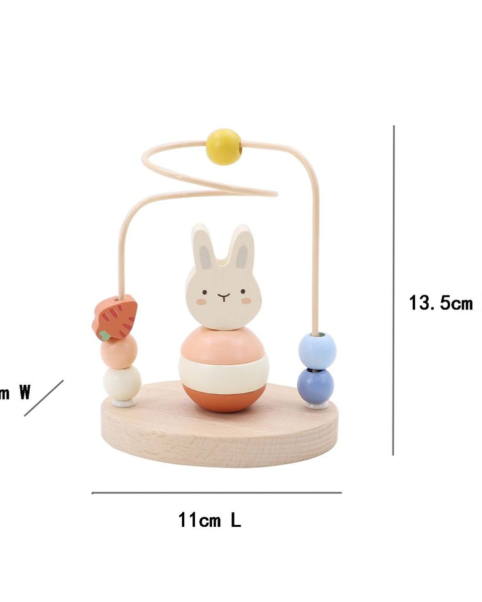 Wooden Koala & Bunny Stacking Bead Maze Gifts and Accessories ToysLink