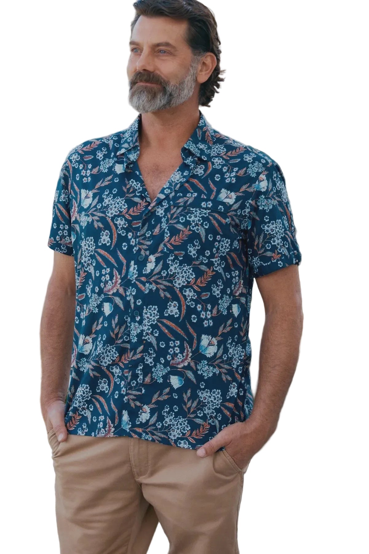Mens Shirt Bellflower - Global Free Style