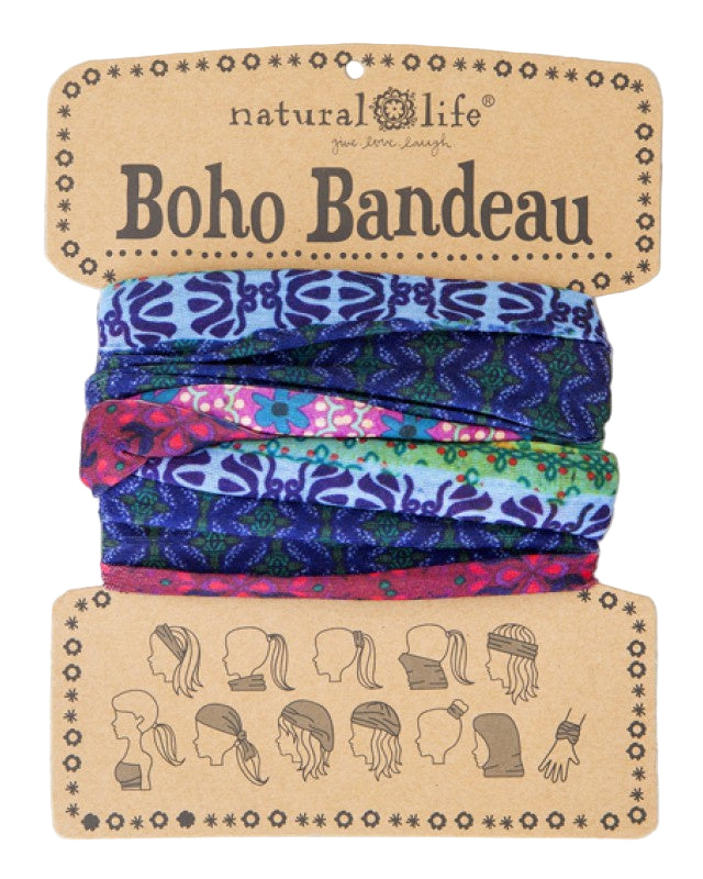 Boho Bandeau Multi Strip Bandeau Natural Life