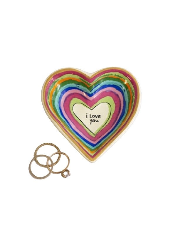 Heart Trinket Dish I Love You - Global Free Style
