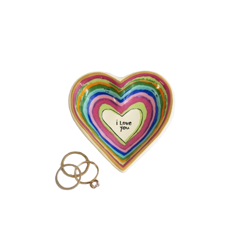 Heart Trinket Dish I Love You - Global Free Style