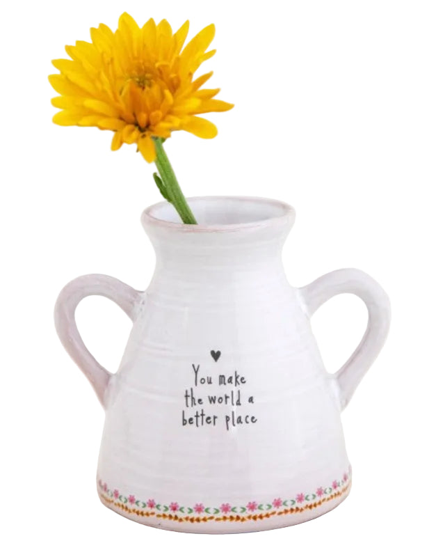Artisan Bud Vase You make The World Gifts and Accessories Natural Life