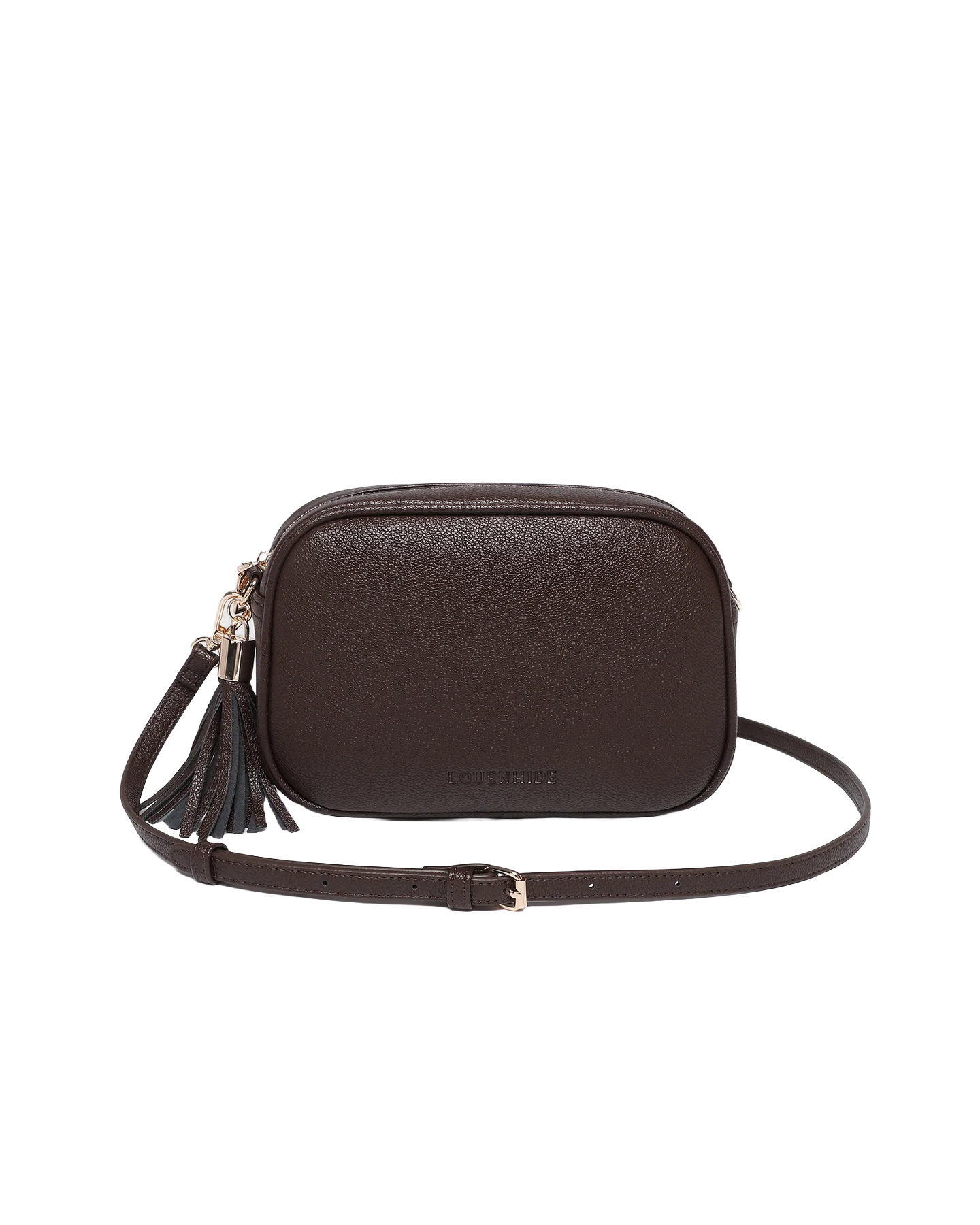 Jacinta Gia Crossbody Bag Chocolate Bags and Purses Louenhide