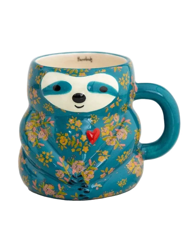 Folk Mug Sylvia Sloth Gifts and Accessories Natural Life