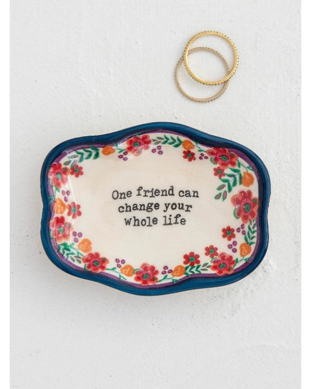 Artisan Trinket Dish Mini One Friend Gifts and Accessories Natural Life