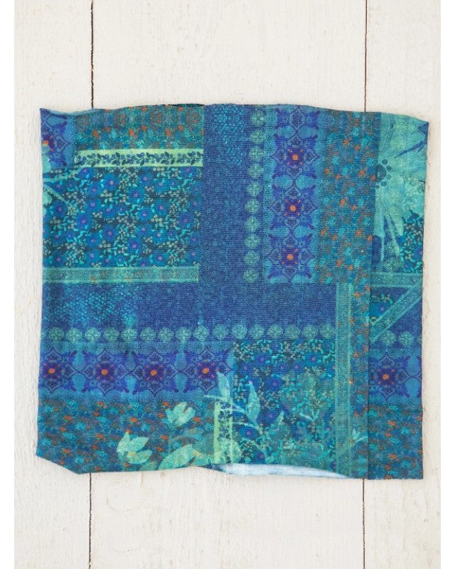 Boho Bandeau Half Indigo Patchwork Bandeau Natural Life