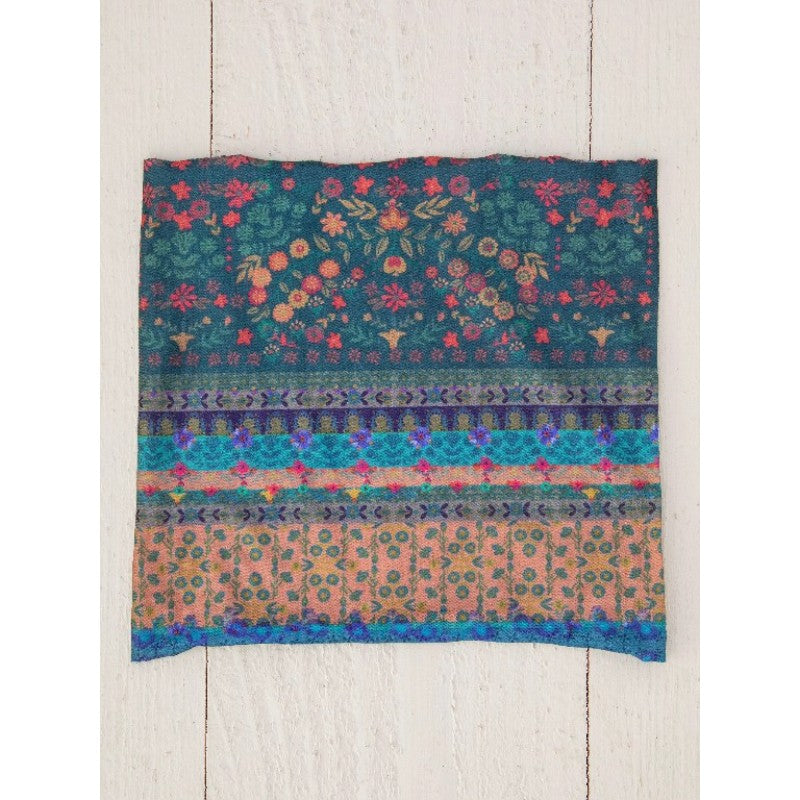 Boho Bandeau Half Folk Floral Border T Bandeau Natural Life