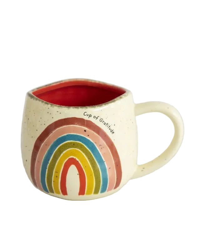 Artisan Mug Gratitude Rainbow Gifts and Accessories Natural Life