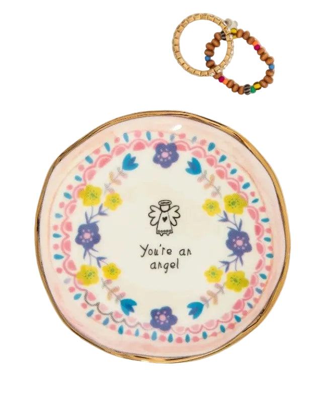 Trinket Dish Angel Bandeau Natural Life