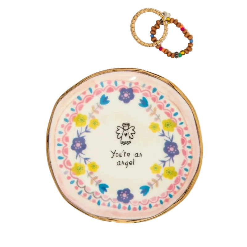 Trinket Dish Angel Bandeau Natural Life