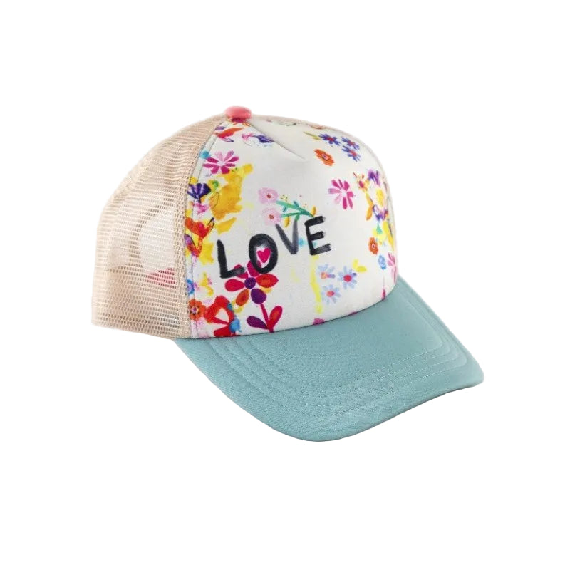 Trucker Hats Cream Love Gifts and Accessories Natural Life