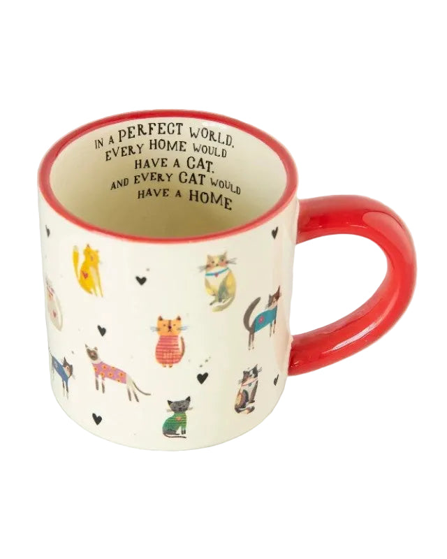 Bungalow Mug Every Cat Has A Home Gifts and Accessories Natural Life