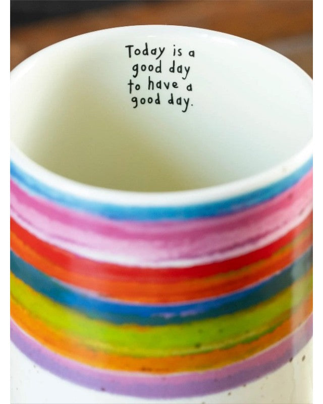 Latte Mug Today is a Good Day Gifts and Accessories Natural Life
