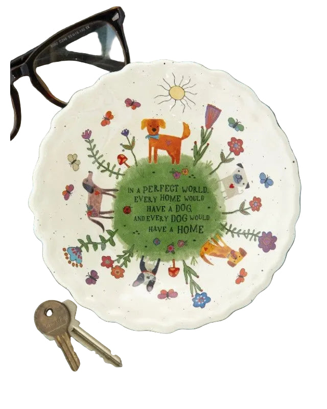 Ceramic Trinket Bowl Every Dog Gifts and Accessories Natural Life