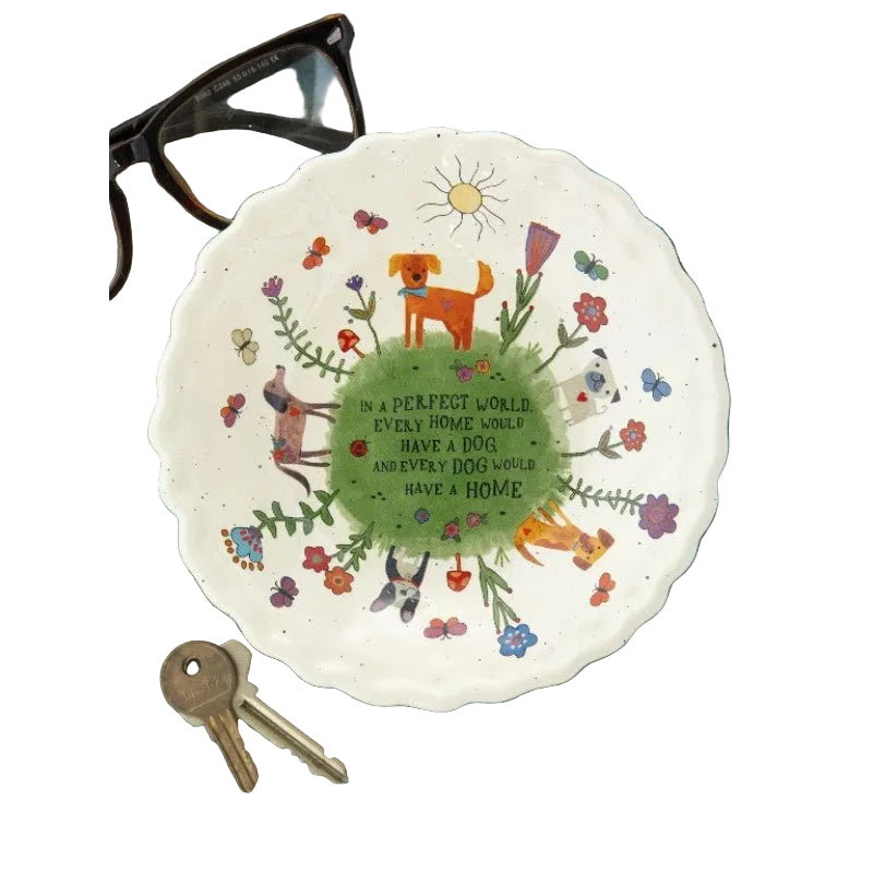 Ceramic Trinket Bowl Every Dog Gifts and Accessories Natural Life