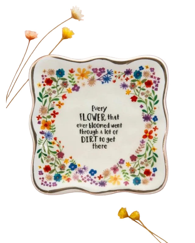 Trinket Dish Every Flower Gifts and Accessories Natural Life