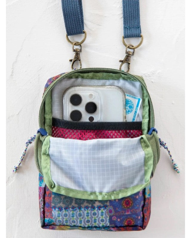 8 in 1 Pocket Crossbody Mandala Border Bags and Purses Natural Life