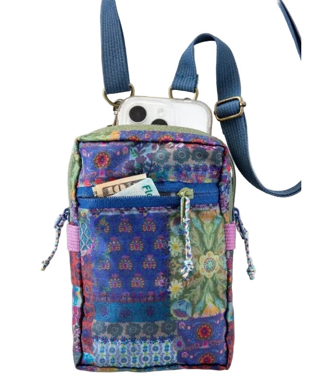 8 in 1 Pocket Crossbody Mandala Border Bags and Purses Natural Life